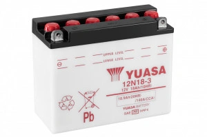 Akumulator 12N18-3 18Ah 140A Yuasa Conventional - Img 2