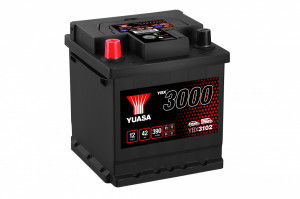 Akumulator 42Ah 390A Yuasa YBX3000 YBX3102 - Img 2