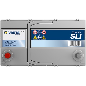 Akumulator 45Ah 330A B33 VARTA DYNAMIC SLI - Img 3