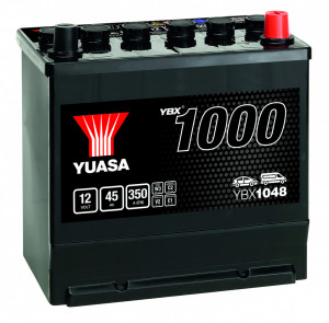 Akumulator 45Ah 350A Yuasa YBX1000 YBX1048 - Img 2