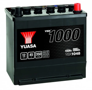 Akumulator 45Ah 350A Yuasa YBX1000 YBX1048 - Img 2