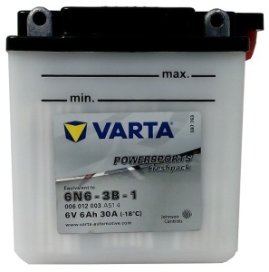 Akumulator 6N6-3B-1 (6N6-3B-1) 6Ah 30A Varta POWERSPORTS Freshpack