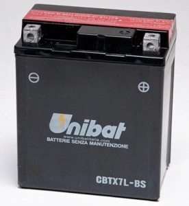 Akumulator CBTX7L-BS 6Ah 85A Unibat MOTO-MF