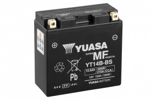 Akumulator YT14B-BS 12Ah 210A Yuasa YT maintenance free AGM - Img 2
