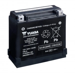 Akumulator YTX20HL-BS-PW 18Ah 310A Yuasa YTX high performance maintenance free AGM