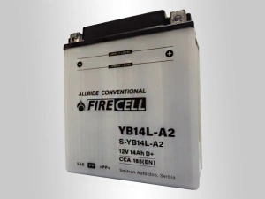 Akumualtor YB14L-A2 14Ah 185A Firecell AllRide Conventional