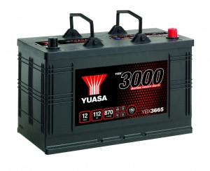 Akumulator 112Ah 870A Yuasa YBX3000 series YBX3665 - Img 2