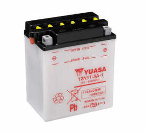 Akumulator 12N11-3A-1 11Ah 109A Yuasa Conventional