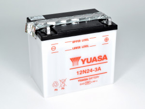 Akumulator 12N24-3A 24Ah 200A Yuasa Conventional - Img 2