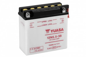 Akumulator 12N5.5-3B 5,5Ah 55A Yuasa Conventional - Img 2