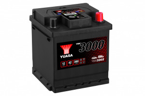 Akumulator 42Ah 390A Yuasa YBX3000 YBX3202 - Img 2