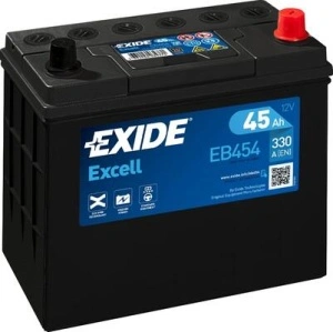 Akumulator 45Ah 330A EB454 Exide Excell