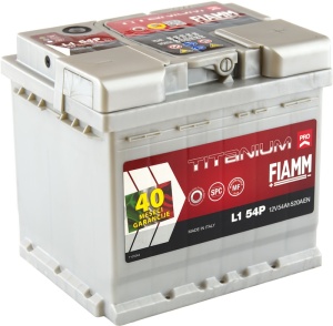 Akumulator 54Ah 520A L154P FIAMM Titanium PRO