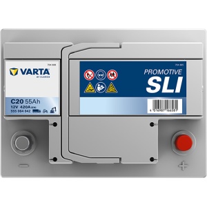 Akumulator 55Ah 420A C20 VARTA Promotive SLI - Img 3
