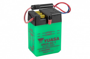 Akumulator 6N2A-2C-1 2Ah A Yuasa Conventional 6 Volt - Img 2