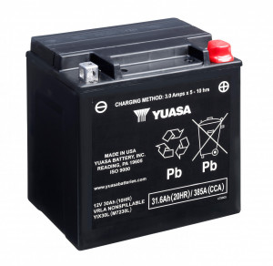 Akumulator YIX30L 30Ah 400A Yuasa YIX high performance maintenance free AGM - Img 2