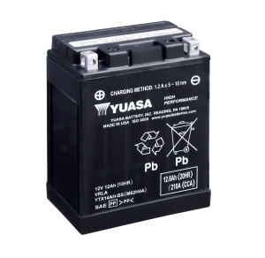 Akumulator YTX14AH-BS 12Ah 210A Yuasa YTX high performance maintenance free AGM