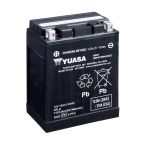 Akumulator YTX14AH-BS 12Ah 210A Yuasa YTX high performance maintenance free AGM