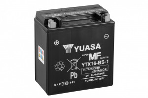 Akumulator YTX16-BS-1 14Ah 230A Yuasa YTX maintenance free AGM - Img 2