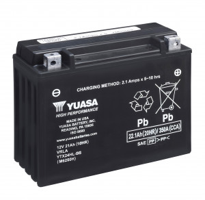 Akumulator YTX24HL-BS 21Ah 350A Yuasa YTX high performance maintenance free AGM