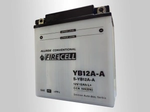 Akumualtor YB12A-A 12Ah 155A Firecell AllRide Conventional