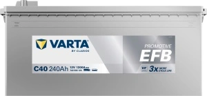Akumulator 240Ah 1200A C40 VARTA ProMotive EFB - Img 2