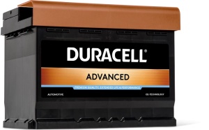 Akumulator 62Ah 550A DA62H Duracell Advanced