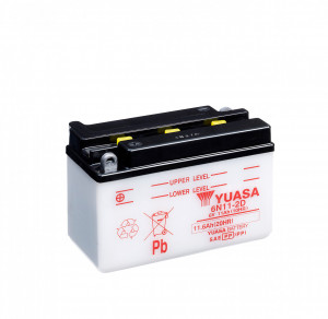 Akumulator 6N11-2D 11Ah A Yuasa Conventional 6 Volt - Img 2
