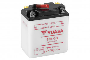 Akumulator 6N6-3B 6Ah A Yuasa Conventional 6 Volt