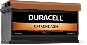 Akumulator 92Ah 850A DE92AGM Duracell Extreme AGM