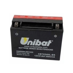 Akumulator CBTX24HL-BS 21Ah 350A Unibat MOTO-MF