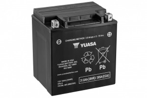 Akumulator YIX30L-BS 30Ah 400A Yuasa YIX high performance maintenance free AGM - Img 2