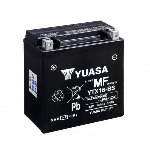 Akumulator YTX16-BS 14Ah 230A Yuasa YTX maintenance free AGM