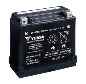 Akumulator YTX20HL-BS 18Ah 310A Yuasa YTX high performance maintenance free AGM