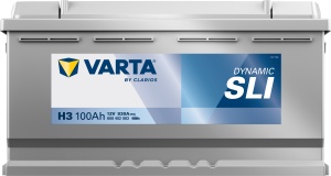 Akumulator 100Ah 830A H3 VARTA DYNAMIC SLI - Img 2