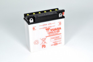 Akumulator 12N5.5-4B 5,5Ah 55A Yuasa Conventional - Img 2