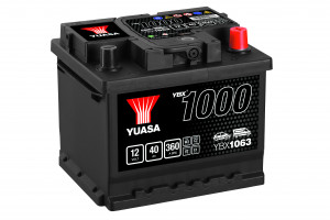 Akumulator 40Ah 360A Yuasa YBX1000 YBX1063