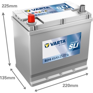 Akumulator 45Ah 300A B24 VARTA DYNAMIC SLI