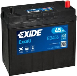 Akumulator 45Ah 330A EB456 Exide Excell