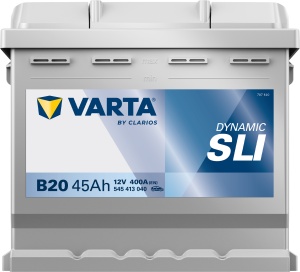 Akumulator 45Ah 400A B20 VARTA DYNAMIC SLI - Img 2