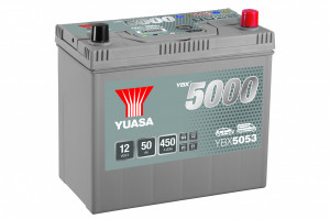 Akumulator 50Ah 450A Yuasa YBX5000 series YBX5053 - Img 2