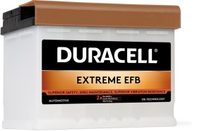 Akumulator 60Ah 560A DE60EFB Duracell Extreme EFB