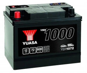 Akumulator 72Ah 600A Yuasa YBX1000 YBX1072