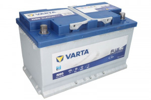 Akumulator 80Ah 800A N80 Varta BLUE dynamic EFB