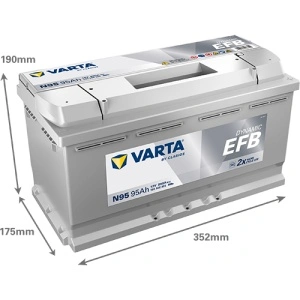 Akumulator 95Ah 850A N95 VARTA DYNAMIC EFB