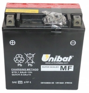 Akumulator CBTX20CH-BS 18Ah 270A Unibat MOTO-MF