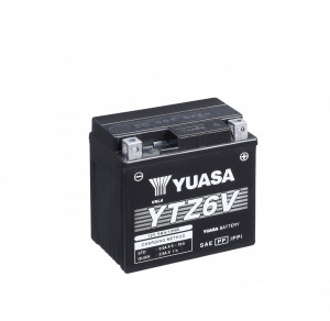 Akumulator YTZ6V 5Ah 90A Yuasa YTZ high performance maintenance free AGM - Img 2