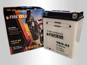 Akumualtor YB14-A2 14Ah 185A Firecell AllRide Conventional - Img 3