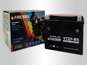 Akumualtor YTZ7-BS 5Ah 85A Firecell AllRide AGM - Img 3