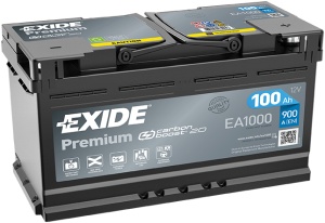 Akumulator 100Ah 900A EA1000 Exide Premium